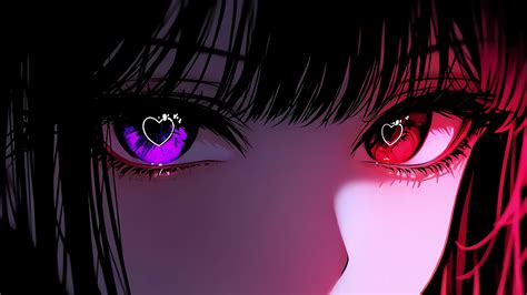 Purple & Red Gaze Live Wallpaper - MoeWalls