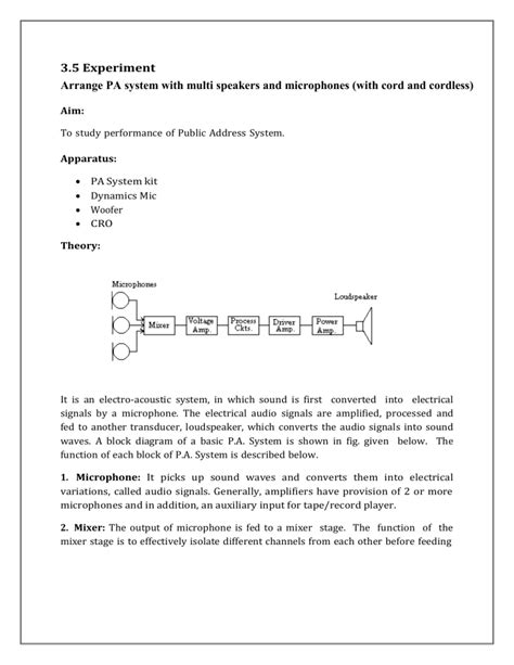 Image result for PA System Test Script