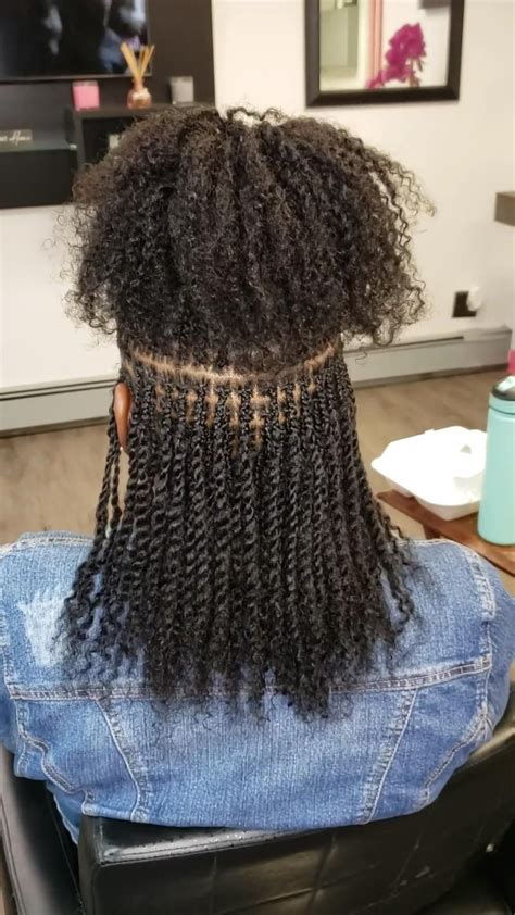 Sophia diamond beauty hair & spa on Instagram: "#minitwists cette ...