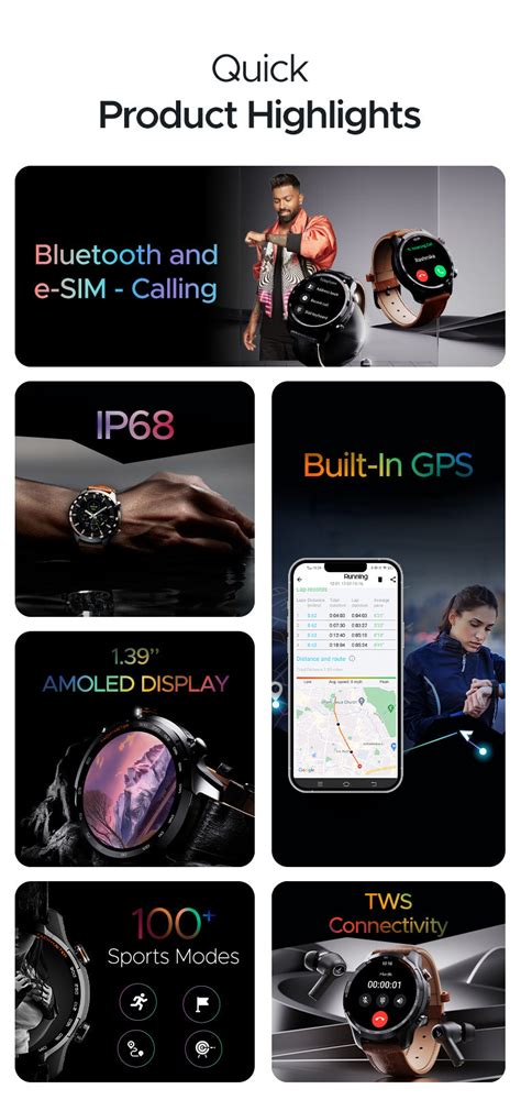 boAt Lunar Pro LTE - e-SIM Enabled Smartwatch with 1.39" AMOLED Display