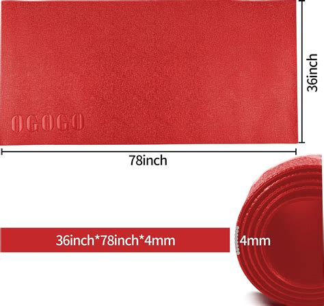 Buy OGOGO Treadmill mat - Exercise Equipment mat for Home Workout， Spin ...