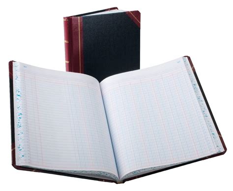 Boorum & Pease Bound Columnar Book, 12-Column, 2-Page Form, 150 Pages ...