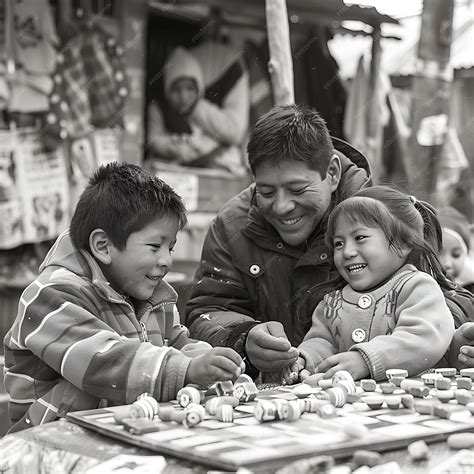 Premium Photo | Families Playing Traditional Games Like Sapo in a Bolivian N Neighbor Holiday ...