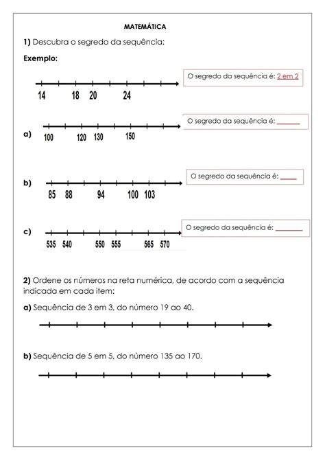 Image result for Example Number Lines for Grade 4