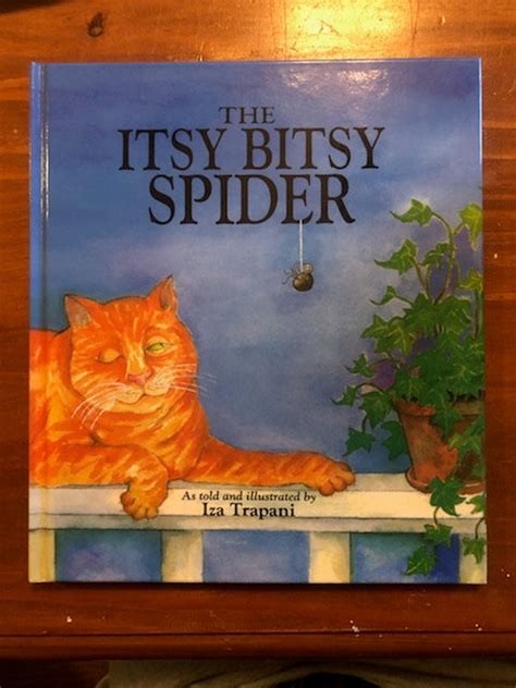 1993 Hardcover Picture Back the Itsy Bitsy Spider by Iza Trapani, Itsy ...