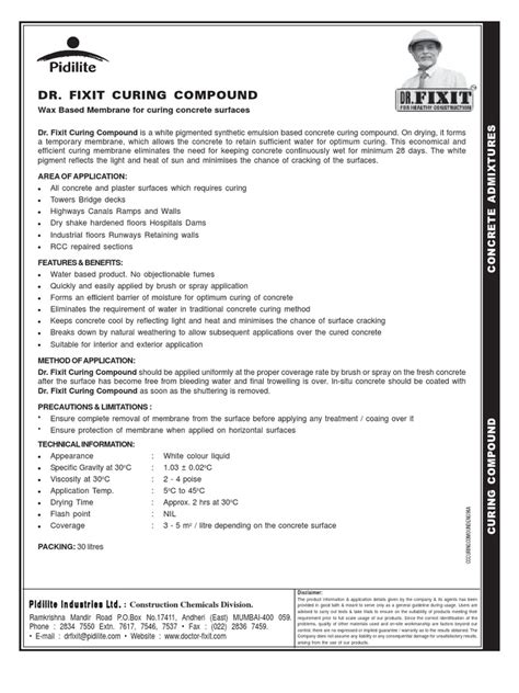 Image result for Types of Curing Compound