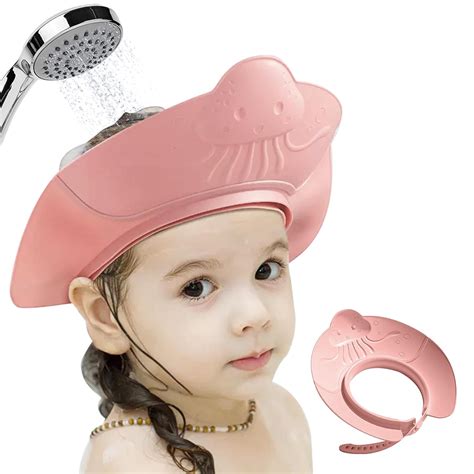 Amazon.com: Shower Cap for Kids, Baby Shower Cap Bath Visor Protection ...