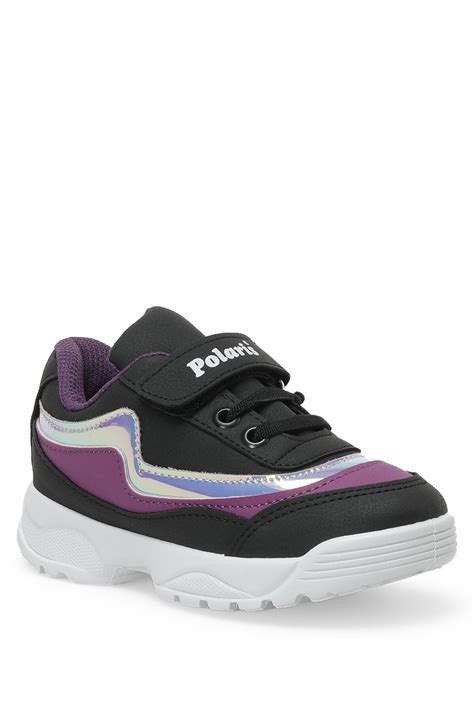 Polaris 612146.p2pr Girls' Black Sneakers