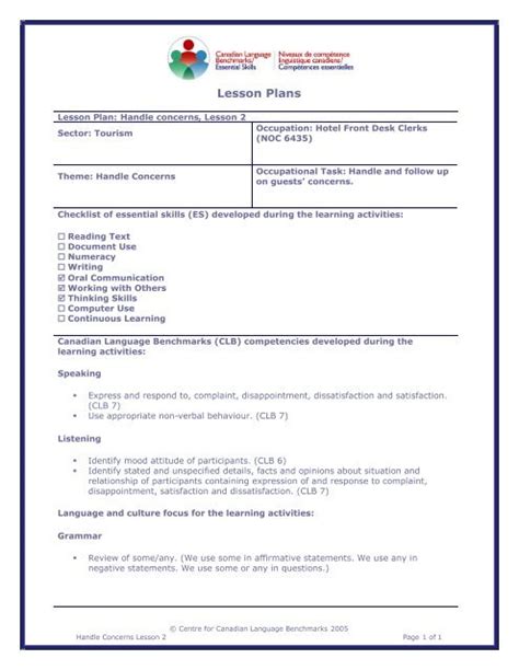 Image result for Canadian Language Benchmark Lesson