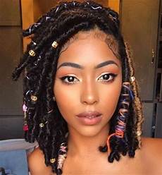 Loc Hairstyles by 35 Faux Locs And Protective Goddess Locs Styles Loc Hairstyles