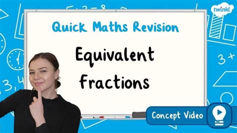 👉 Equivalent Fractions | KS2 Maths Concept Video
