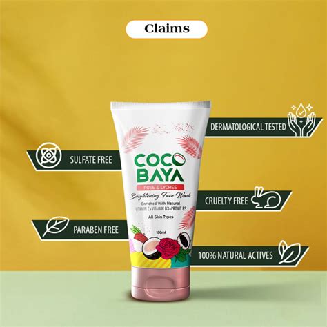 Buy Coco Baya Exfoliating Peel Off Mask, Vitamin E & Vitamin B3 ...