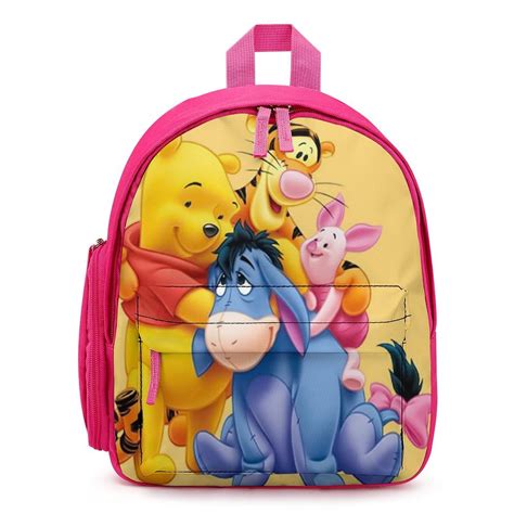 Winnie The Pooh Backpacks Bookbag Casual Daypack for Travel Camping ...