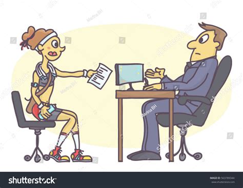 Job Interview Cartoon 的图像结果