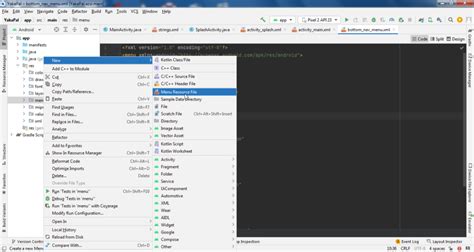 Image result for Menu Box Android Bottom