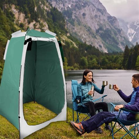 Privacy Toilet Tent, Camping Shower Tent Waterproof Portable Outdoor ...