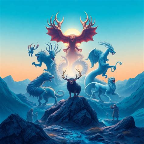 The Nine Realms and Their Mythical Creatures: A Detailed Overview ...