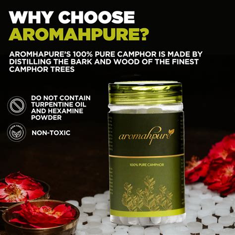 Buy 100% Natural Camphor Tablets for Pooja Online – Aromahpure