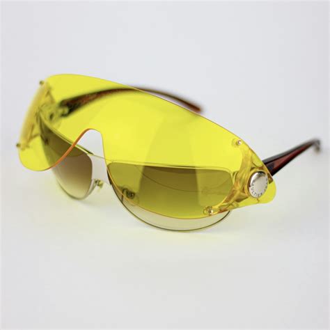 VTG *RARE* JEAN PAUL GAULTIER WINDSHIELD WRAP SUNGLAS… - Gem