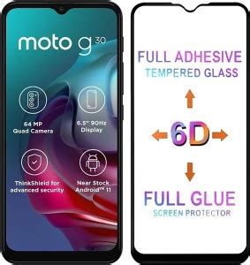 Micvir Tempered Glass Guard for Motorola Moto G30, Motorola Moto G10 ...