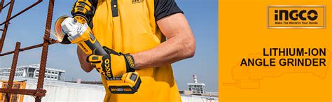 INGCO 20V Cordless Angle Grinder Machine, Cutter machine with Battery ...