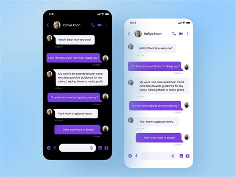 Chat Screen Design 的图像结果