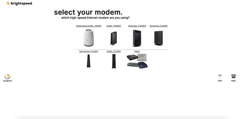 Self-install modem with QuickConnect | Brightspeed