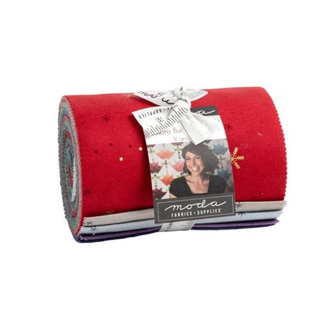 Moda ~ Ombre Flurries Metallic ~ Dessert Roll 45 x 5 Strips - Karelia House Yarn and Fabric