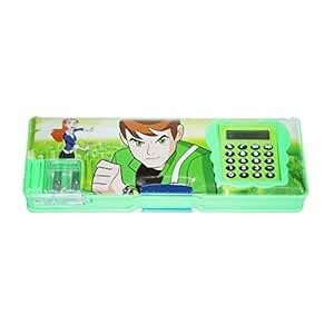 DreamBag - Ben10 Multi purpose Pencil Box With Calculator : Amazon.in ...
