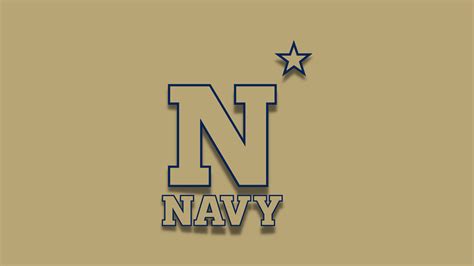 Navy Football Logo Wallpaper