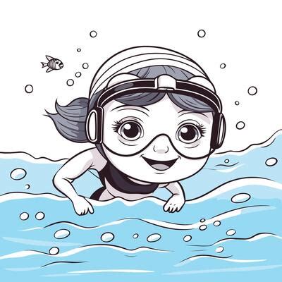 Swimming Drawing 的图像结果