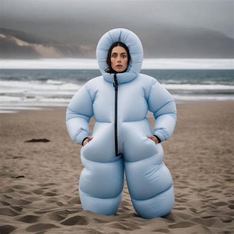 Totally surrounded in her super puffy snowsuit by Lady-Danielle on ...