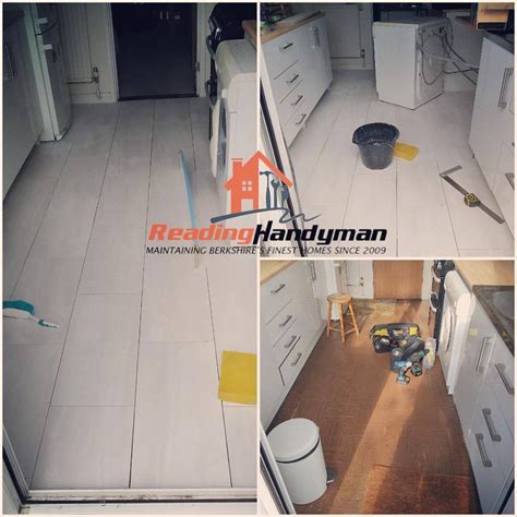 Kitchen tiling job in Calcot, Reading