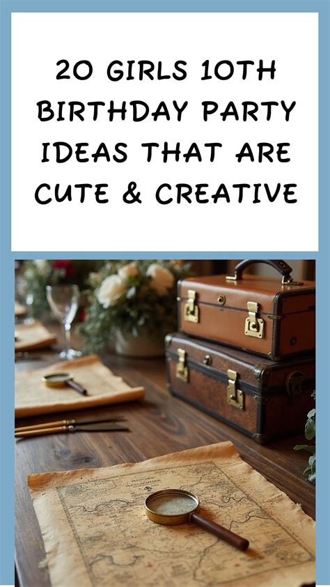 20 Girls 10th Birthday Party Ideas That Are Cute & Creative in 2025 ...