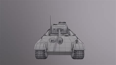 Panther G Tank - 3D Model by Kostiantyn Chudak