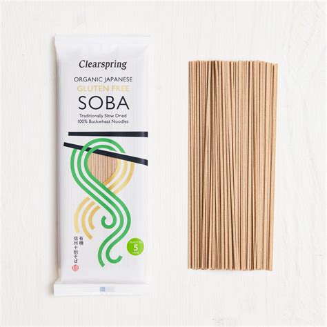 Japanese Buckwheat Noodles Clearspring Organic Japanese 100% Buckwheat