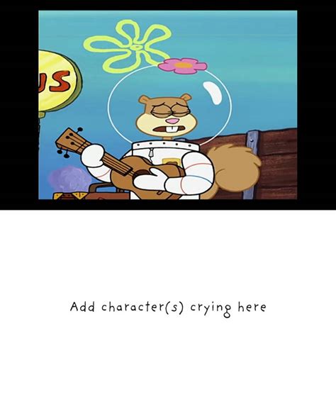 Image result for Sandy Cheeks Sad