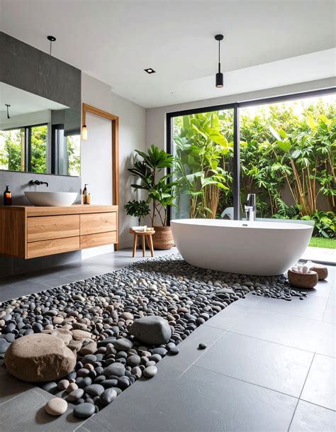 24 Gray Floor Bathroom Ideas for Sleek Baths At Home - Too Much Time
