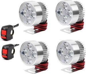 APICAL LED Fog Lamp Unit for Hero, Honda, Yamaha 4 Series Fog Lamp ...