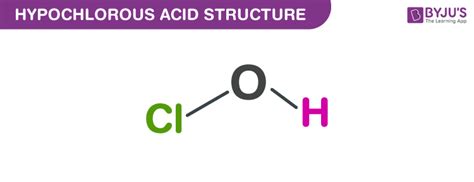 Hypochlorous Acid - Structure, Properties, Uses of HOCl