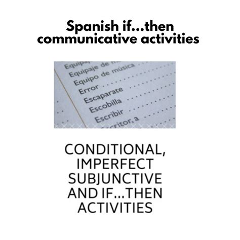 Spanish Lessons: Imperfect Subjunctive, Conditional & if..then ...
