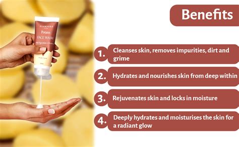 Glamveda Potato Anti Pigmentation Face wash - Reduces Hyperpigmentation ...