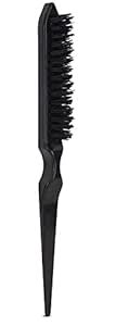 Buy KIRA Teasing Brush Rat Tail Nylon Brush, Three Row Salon Teasing ...