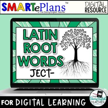 Digital Latin Root Words Vocabulary Unit (Ject-) - The Daring English ...