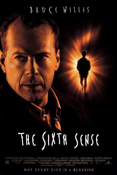 "The Sixth Sense" movie poster, 1999. | The sixth sense movie, Thriller ...