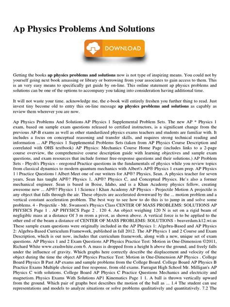 Image result for AP Physics Dynamics Problems