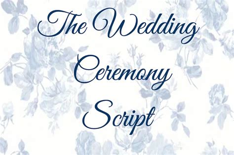 Image result for Generic Wedding Script
