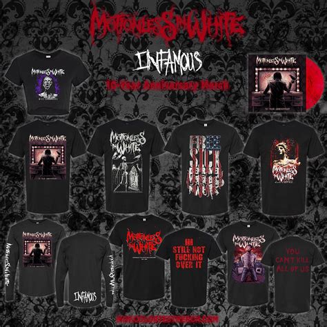 Motionless In White Merch at Roberta Warren blog