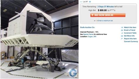 Image result for Flight Simulator Auction