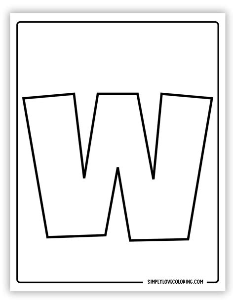 Printable Bubble Letters (Free PDF Printables) - Simply Love Coloring